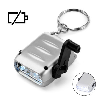 Динамо-ліхтарик пластиковий 2 LED