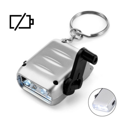 Динамо-ліхтарик пластиковий 2 LED