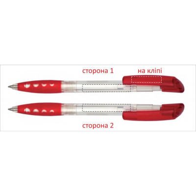 Ручка пластикова 'Bubble Transparent' (Ritter Pen)