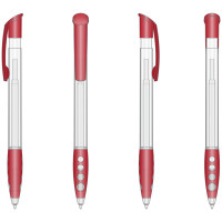 Ручка пластикова 'Bubble Transparent' (Ritter Pen)