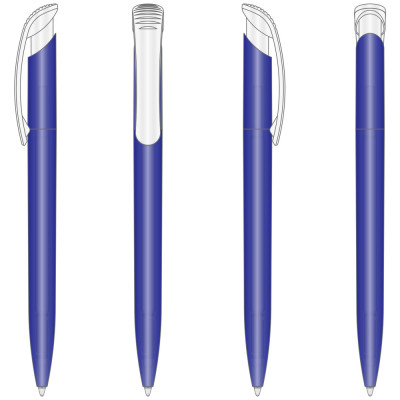 Ручка пластикова 'Clear Frozen' (Ritter Pen)