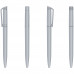 Ручка пластикова 'Flip Silver' (Ritter Pen) поворотна