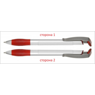 Ручка пластикова 'Jet Set Silver' (Ritter Pen)