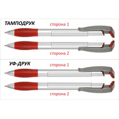 Ручка пластикова 'Jet Set Silver' (Ritter Pen)