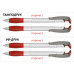 Ручка пластикова 'Jet Set Silver' (Ritter Pen)