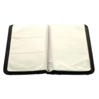 Візитниця для 72 карт настільна шкіряна