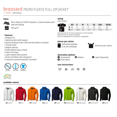 Толстовка 'Brossard' S (Elevate)