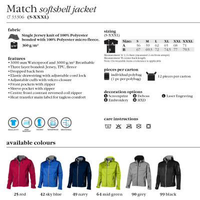 Куртка 'Softshell' S (Slazenger)