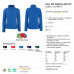 Толстовка 'Lady-Fit Full Zip Fleece' XL (Fruit of the Loom)