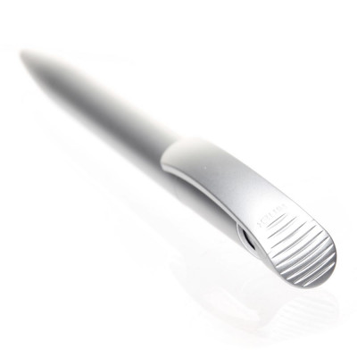 Ручка пластикова 'Clear Silver' (Ritter Pen)
