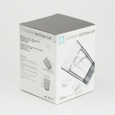 ICEBERG, стакан не проливающийся 0,28 л, Tritan, BPA Free