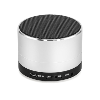 Metall, портативная Bluetooth колонка, 3 Вт, AUX, металлический корпус