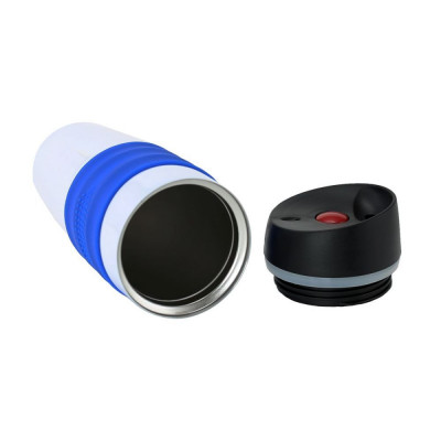 Термокружка Friend, нерж., клапан-кнопка,400 мл