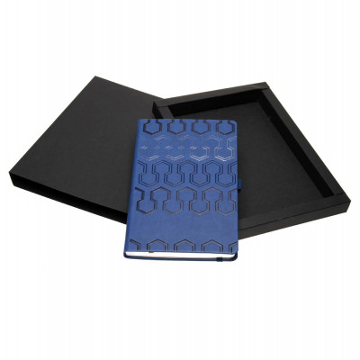 Блокнот 'Pistons' А5 серебристый срез (SETTEBELLO)