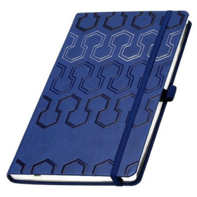 Блокнот 'Pistons' А5 серебристый срез (SETTEBELLO)