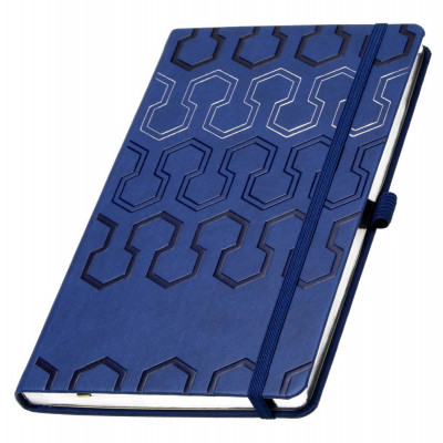 Блокнот 'Pistons' А5 серебристый срез (SETTEBELLO)