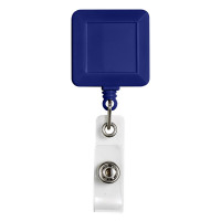 Тримач-рулетка для бейджа пластиковий