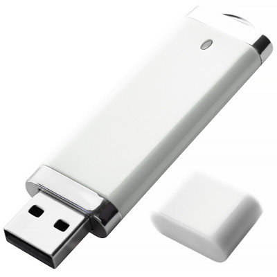 USB флеш-накопитель, 64ГБ, белый цвет