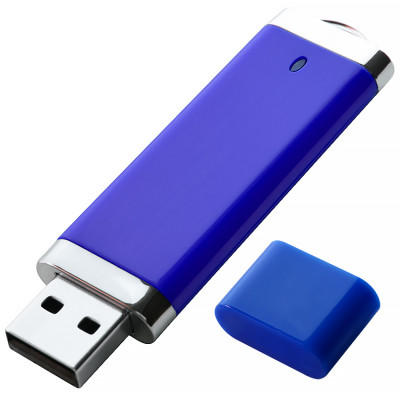 USB флеш-накопитель, 64ГБ, синий цвет