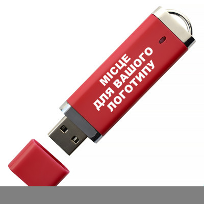 USB флеш-накопитель, 64ГБ, красный цвет