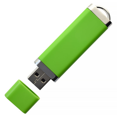 USB флеш-накопитель, 64ГБ, зеленый цвет