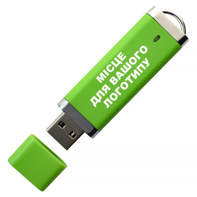 USB флеш-накопитель, 64ГБ, зеленый цвет