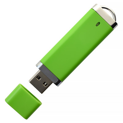 USB флеш-накопитель, 64ГБ, зеленый цвет
