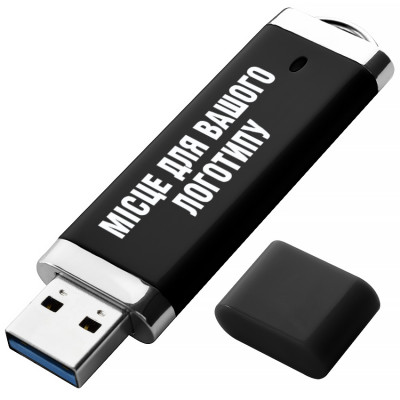 USB 3.0 флеш-накопитель, 64ГБ, черный цвет