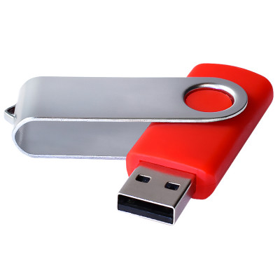 USB флеш-накопитель, 64ГБ, красный цвет