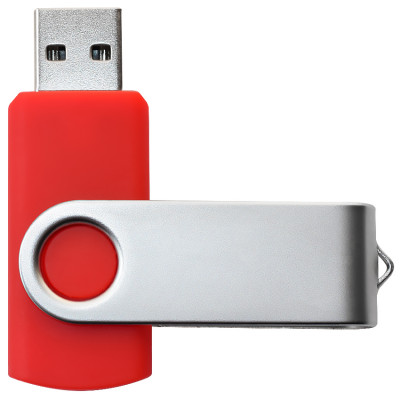 USB флеш-накопитель, 64ГБ, красный цвет