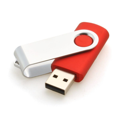 USB флеш-накопитель, 64ГБ, красный цвет