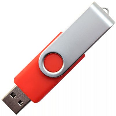 USB флеш-накопитель, 64ГБ, красный цвет