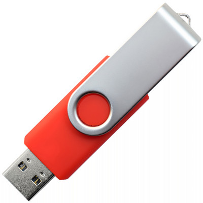USB 3.0 флеш-накопитель, 64ГБ, красный цвет