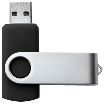 USB флеш-накопитель, 64ГБ, черный цвет