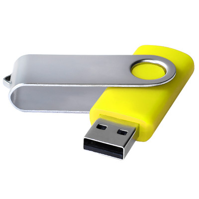 USB флеш-накопитель, 64ГБ, желтый цвет