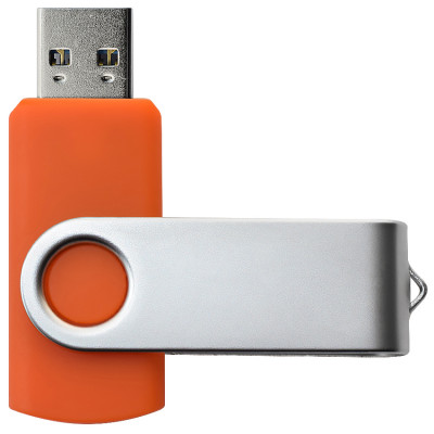 USB 3.0 флеш-накопитель, 64ГБ, оранжевый цвет