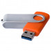USB 3.0 флеш-накопитель, 64ГБ, оранжевый цвет