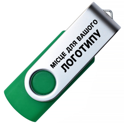 USB флеш-накопитель, 64ГБ, зеленый цвет