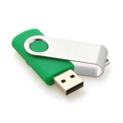 USB флеш-накопитель, 64ГБ, зеленый цвет