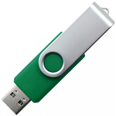 USB 3.0 флеш-накопитель, 64ГБ, зеленый цвет
