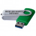 USB 3.0 флеш-накопитель, 64ГБ, зеленый цвет