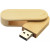 Деревянный USB флеш-накопитель, 8ГБ, бежевый цвет