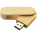 Деревянный USB флеш-накопитель, 16ГБ, бежевый цвет
