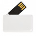 USB флеш-накопитель в виде карты Мини 2 (поворотный механизм), 64ГБ, белый цвет