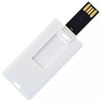 USB флеш-накопитель в виде карты Мини 1, 256МБ, белый цвет