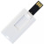 USB флеш-накопитель в виде карты Мини 1, 256МБ, белый цвет