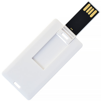 USB флеш-накопитель в виде карты Мини 1, 64ГБ, белый цвет