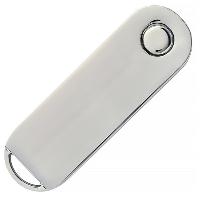 Металлический USB флеш-накопитель, 8ГБ, серебристый цвет