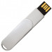 Металлический USB флеш-накопитель, 32ГБ, серебристый цвет