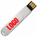 Металлический USB флеш-накопитель, 32ГБ, серебристый цвет